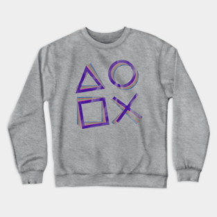 Paper Playstation Swirl Crewneck Sweatshirt