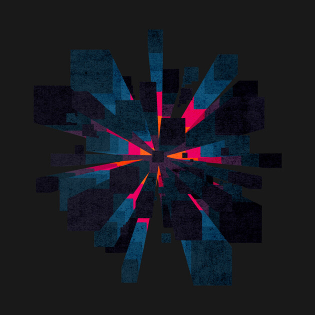 Deep Blue Space Machine by casualteesinc