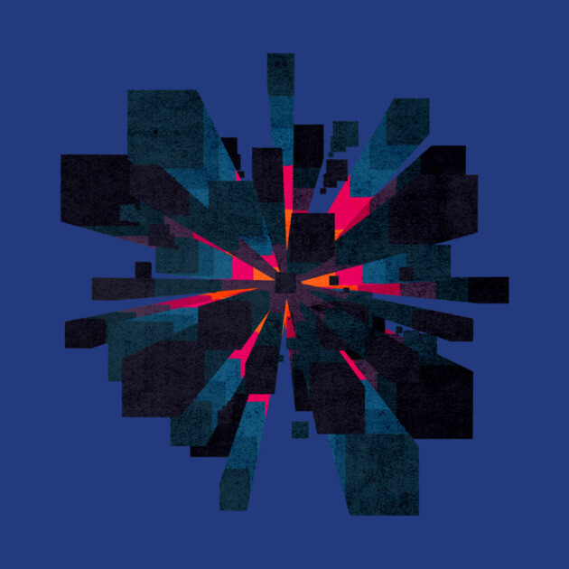 Deep Blue Space Machine by casualteesinc