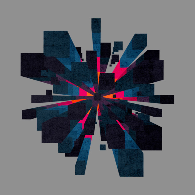 Deep Blue Space Machine by casualteesinc