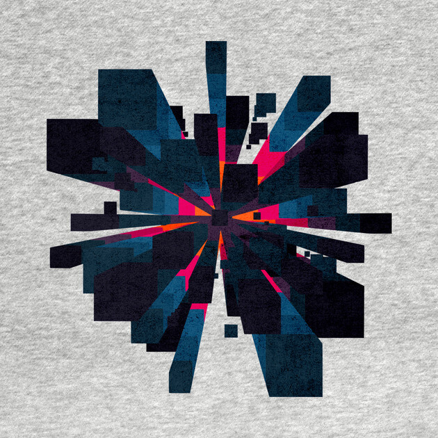 Deep Blue Space Machine by casualteesinc