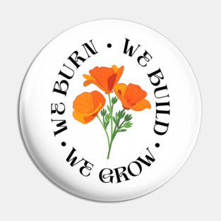 Altadena Poppy Pin