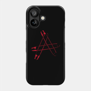Safety Pin Anarchy Phone Case