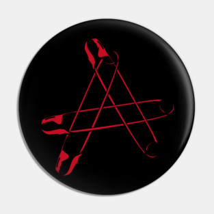 Safety Pin Anarchy Pin