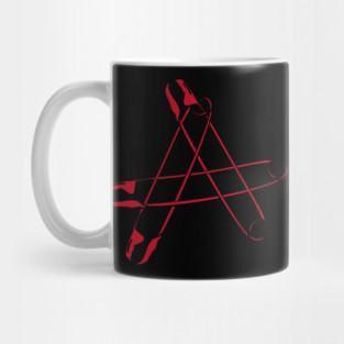 Safety Pin Anarchy Mug