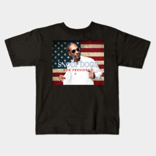 Snoop Dogg For President Kids T-Shirt