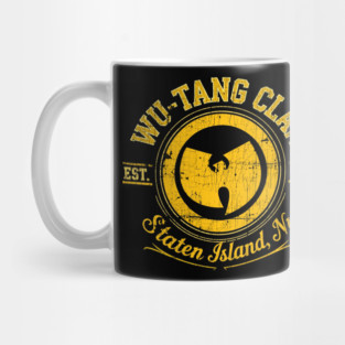 wutang clan staten island wu tang vintage logo Mug