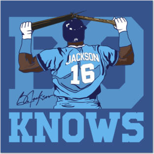 BO JACKSON MVP KNOWS Posters and Art