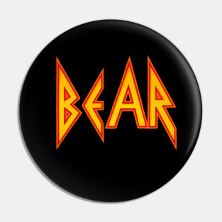 BEAR ROCK Pin