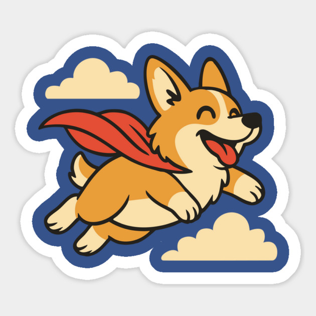 Super Corgi Magnet by stayfrostybro
