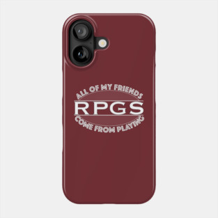 RPG Friends Phone Case