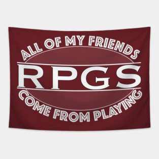 RPG Friends Tapestry