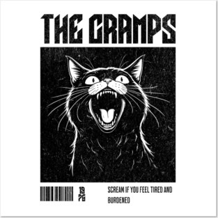The Cramps // Cattt Posters and Art