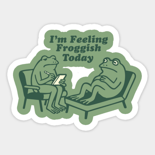 Feeling Froggish Magnet by stayfrostybro