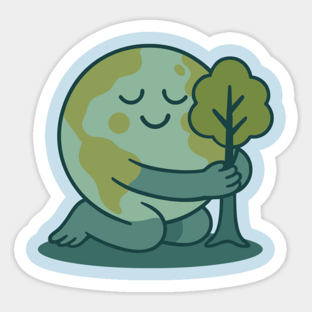 Love Your Mother Earth Sticker by stayfrostybro
