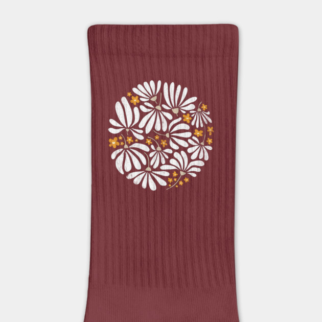 BOHO Flowers Round by Juna's Store