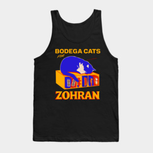 Bodega Cats For Zohran Tank Top