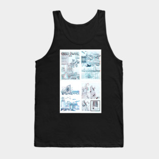 Cerebus Dreams II (remastered) in 3D Tank Top
