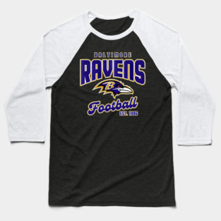 Vintage Baltimore Ravens Est 1996 - robertjking #98 Baseball T-Shirt