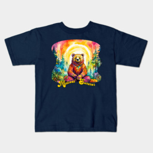 Mystical Summer Vibe Kids T-Shirt
