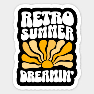 Retro Summer Dreamin' Magnet