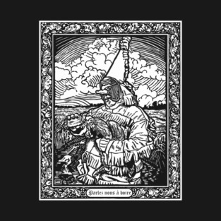 Cajun Mardi Gras Chicken T-Shirt