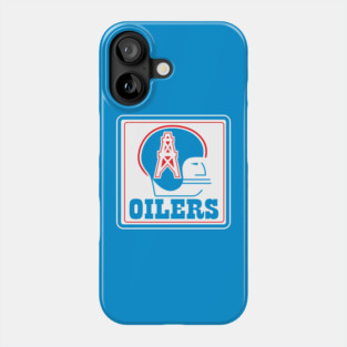 Houston Oilers Retro Player Phone Case