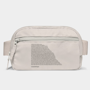 Leonardo DiCaprio Quotes Bag