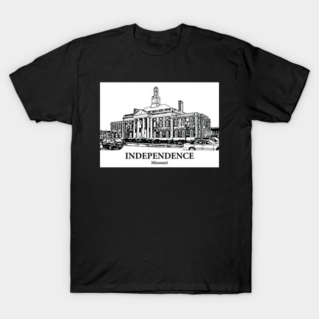 Independence - Missouri T-Shirt by Lakeric