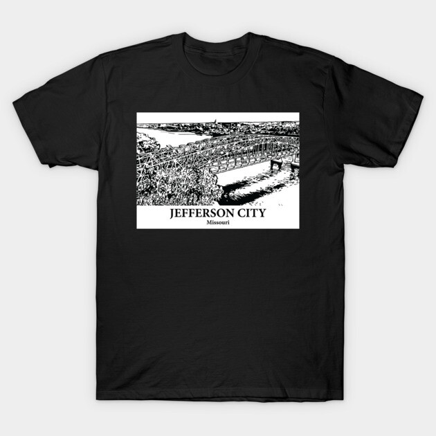 Jefferson City - Missouri T-Shirt by Lakeric