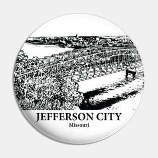 Jefferson City - Missouri Pin