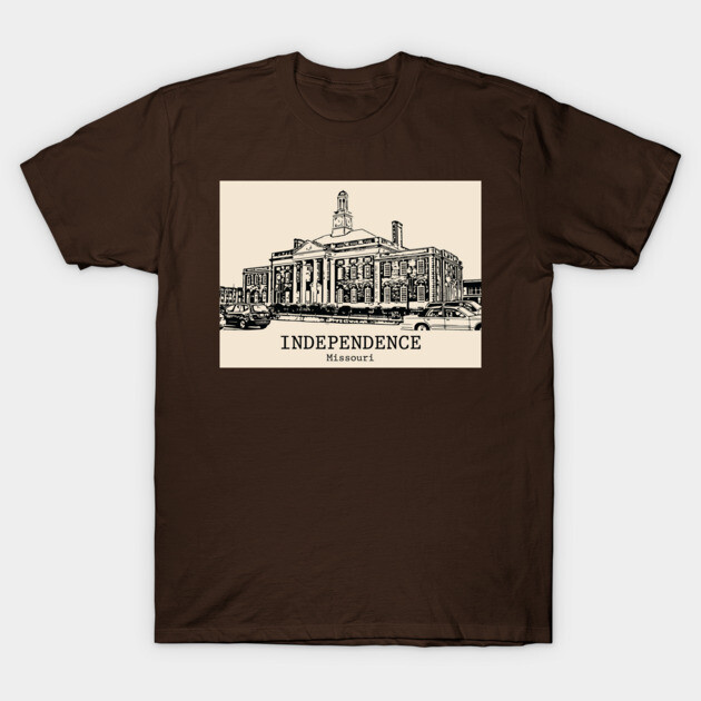 Independence - Missouri T-Shirt by Lakeric