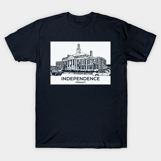 Independence - Missouri T-Shirt by Lakeric