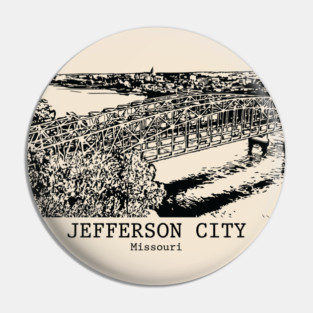 Jefferson City - Missouri Pin