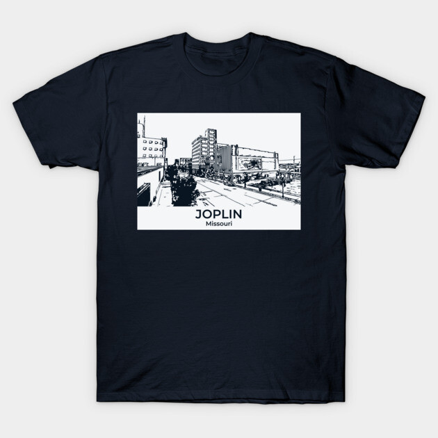 Joplin - Missouri T-Shirt by Lakeric