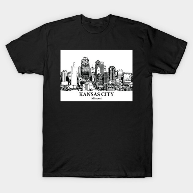 Kansas City - Missouri T-Shirt by Lakeric