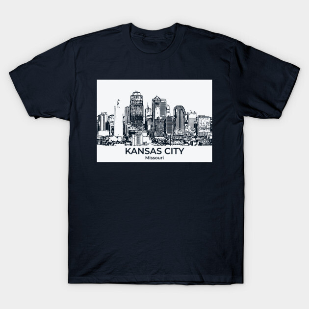 Kansas City - Missouri T-Shirt by Lakeric