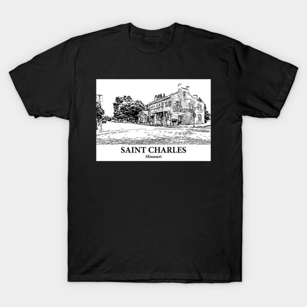 Saint Charles - Missouri T-Shirt by Lakeric