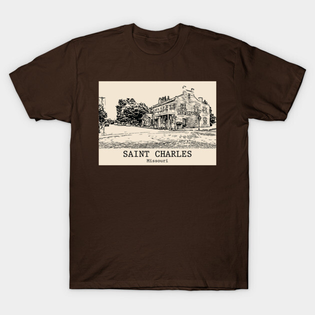 Saint Charles - Missouri T-Shirt by Lakeric
