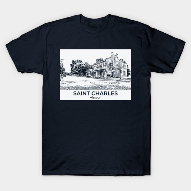 Saint Charles - Missouri T-Shirt by Lakeric