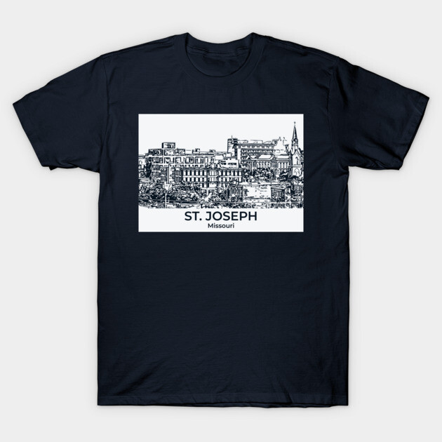 St. Joseph - Missouri T-Shirt by Lakeric
