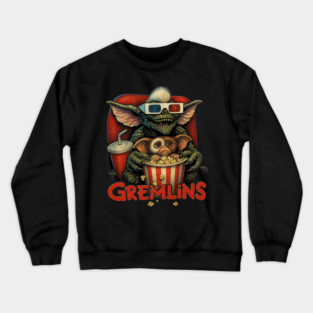 Gremlins Movie T-Shirt | Gizmo & Stripe Retro Horror Comedy Tee Crewneck Sweatshirt