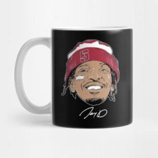 Jayden Daniels Face Bandage Mug