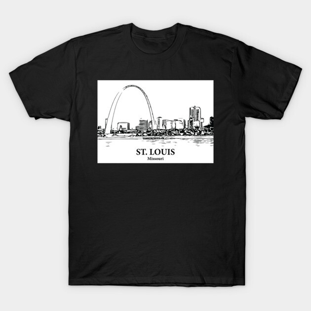 St. Louis – Missouri T-Shirt by Lakeric