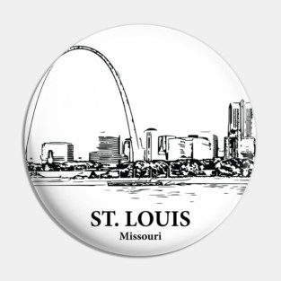 St. Louis – Missouri Pin