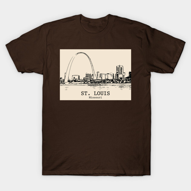 St. Louis – Missouri T-Shirt by Lakeric