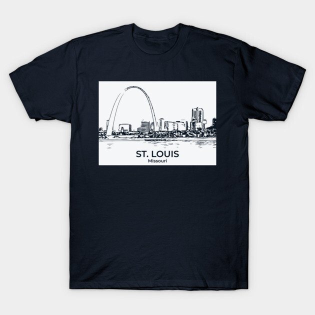 St. Louis – Missouri T-Shirt by Lakeric