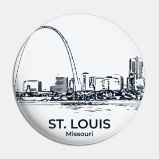 St. Louis – Missouri Pin
