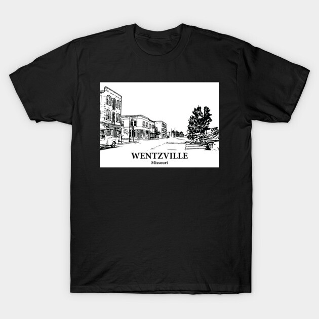 Wentzville - Missouri T-Shirt by Lakeric