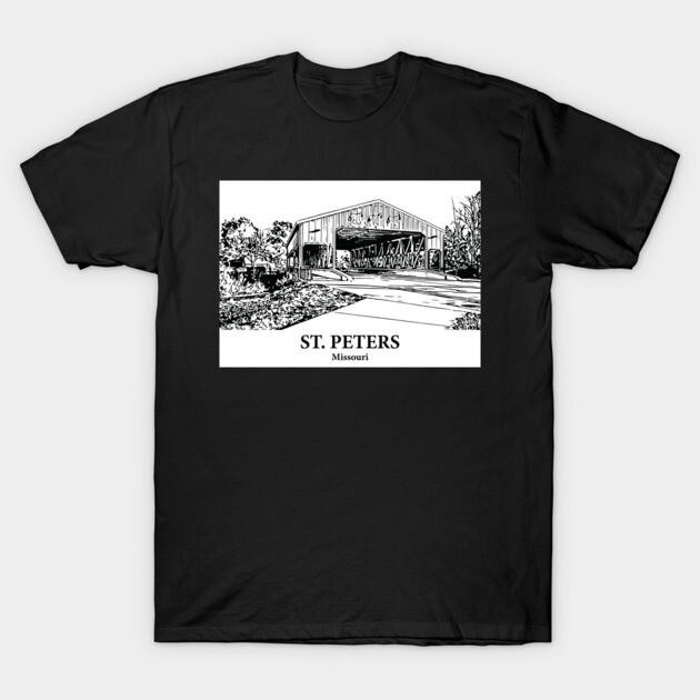 St. Peters - Missouri T-Shirt by Lakeric